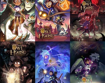 The Owl House 2023 poster, The Owl House’s Final Episode Watching and Dreaming Poster, The Owl House 2023 poster, Amphibia owl house poster