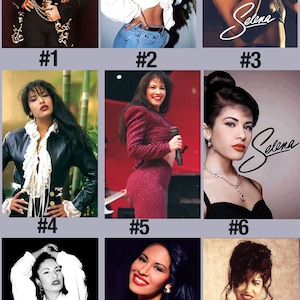 Selena Quintanilla Wall Art Poster, Home Decor, Wall Art