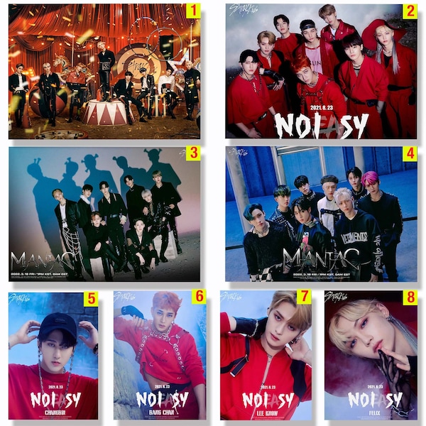 Stray Kids Album Cover Poster - Etsy