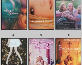 The Virgin Suicides 1999 Movie Posters Decor Canvas Wall Art Prints for Wall Decor Room Decor Bedroom Decor Gifts, 90s Canvas Wall Art