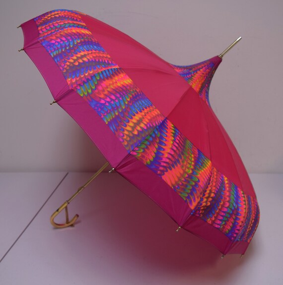 vintage pink umbrella
