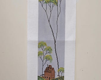 Cooper Oaks Warren Kimble SPRING 13 Count Mono Handpainted Needlepoint Canvas