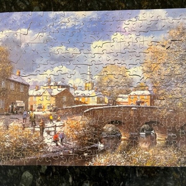 Vintage Wood Puzzle Etsy