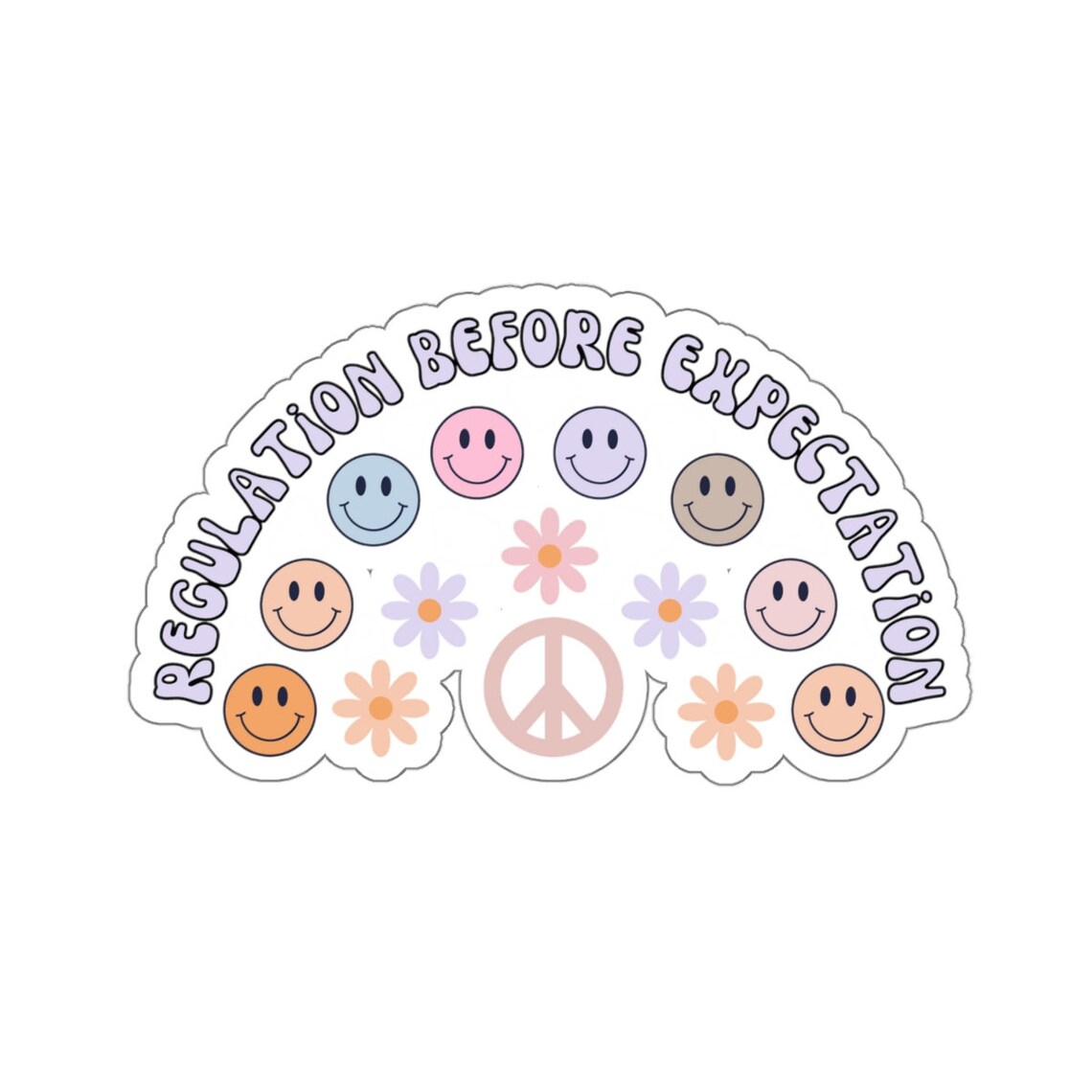 Regulation Before Expectation Sticker Special Education - Etsy