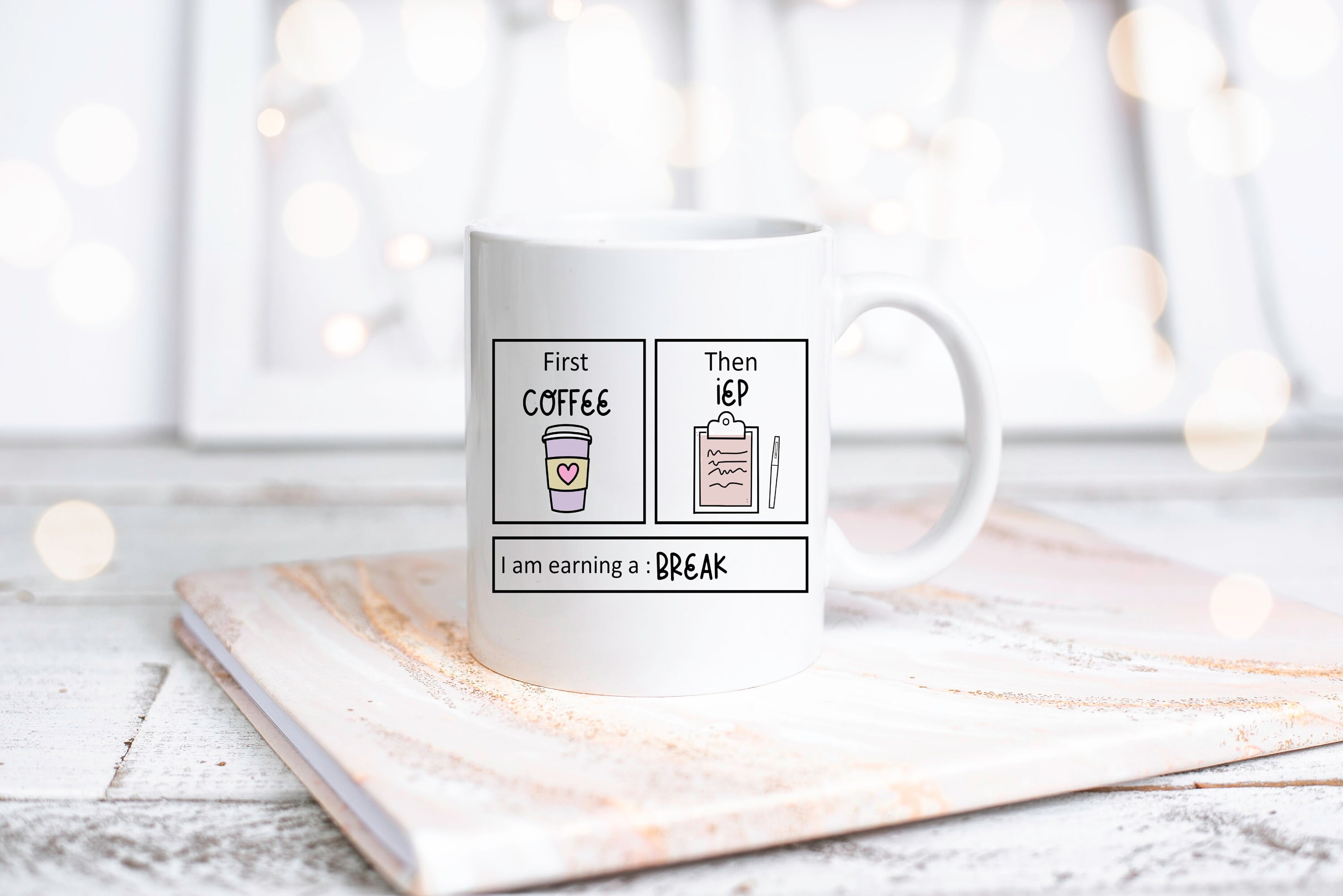 BCBA Mug BCBA Gift Special Education Mug School Etsy