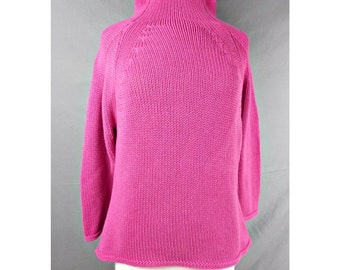 dark pink sweater