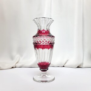 Val Saint Lambert Vase - Etsy
