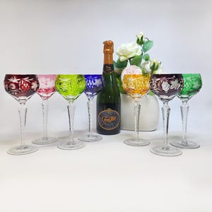 1 Taça de Vinho de Cristal Nachtmann Traube – Lapidada à Mão, Elegância Vintage