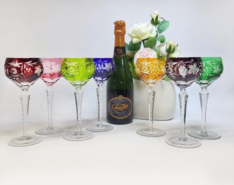 1x bicchieri da vino in cristallo Nachtmann Traube – tagliati a mano, eleganza vintage