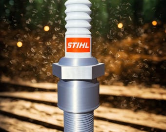 Luz para bujías | Lámpara de taller para aficionados a los coches | Regalo para mecánicos | Decoración de garaje | Regalo para amantes del automovilismo | Regalo para hombres