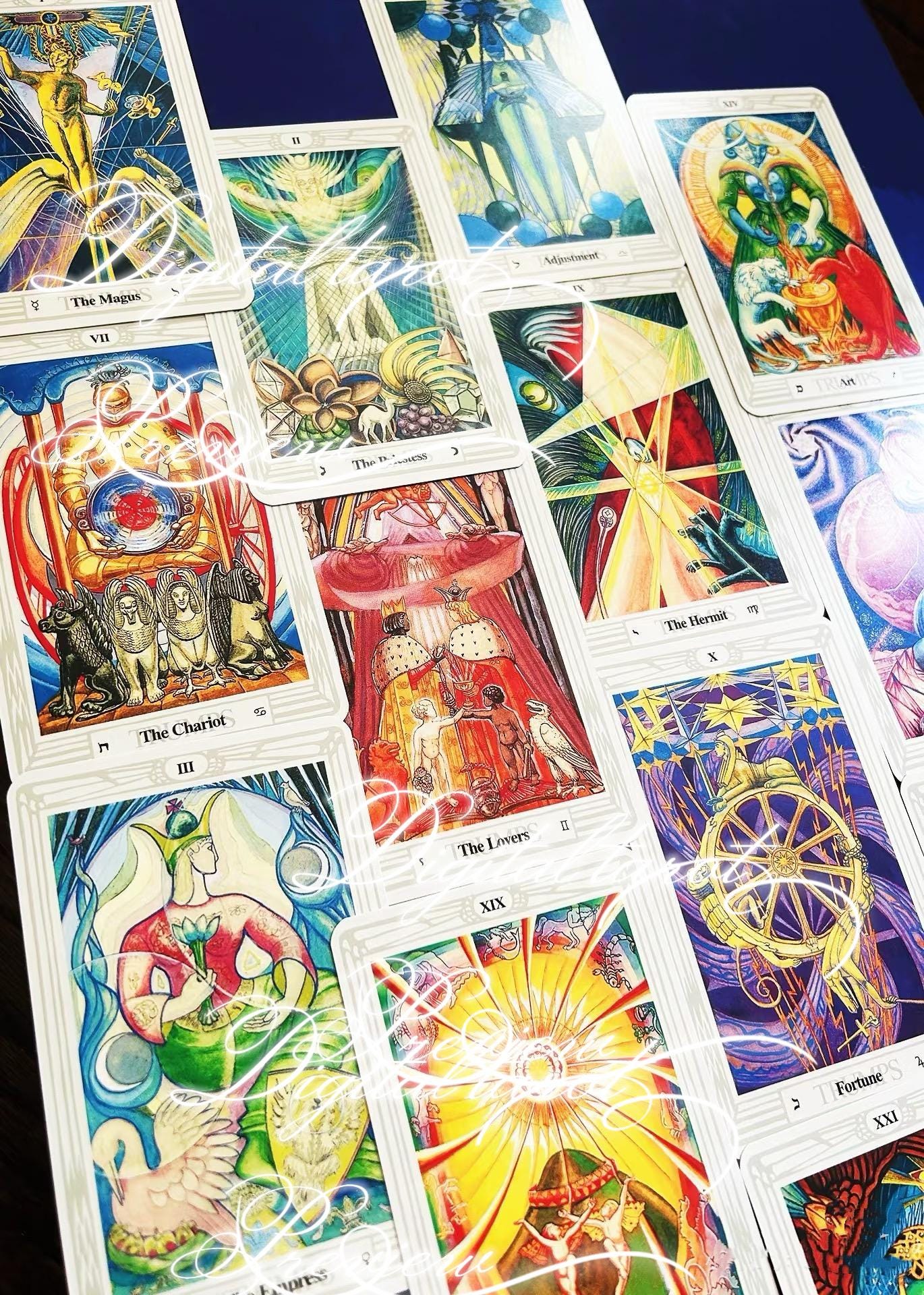 Printable Esoteric Tarot Deck | Thoth-inspired Occult Tarot Cards