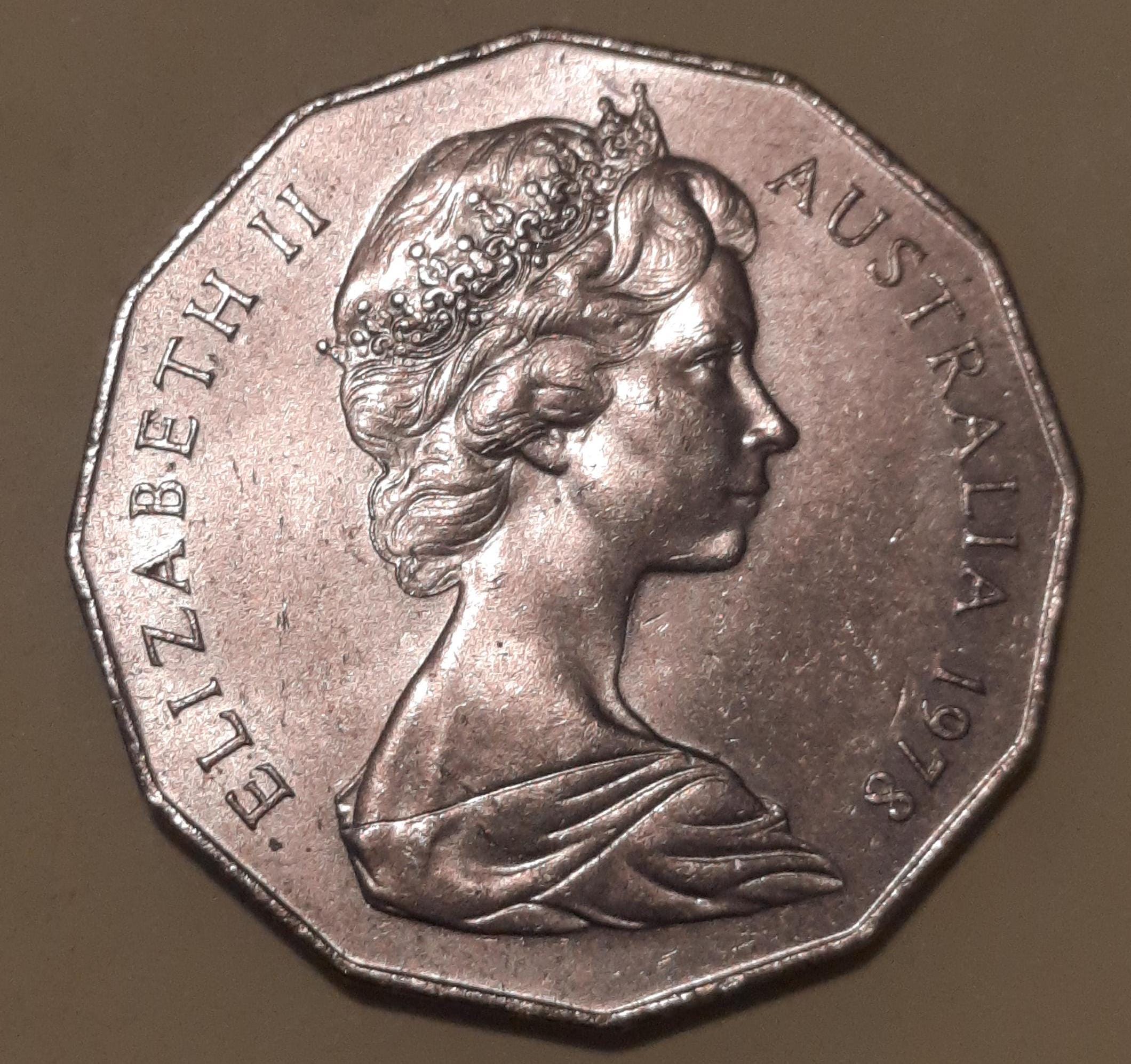 Australia - Elizabeth II 50 Cents, 1980 | eBay