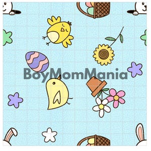Easter spring seamless file