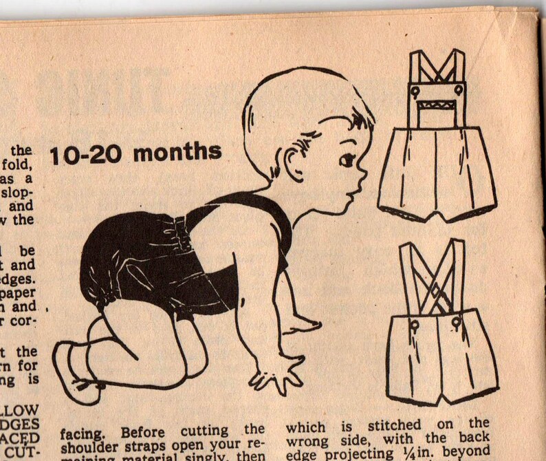 Enid Gilchrist's Baby Book Original Vintage Sewing Pattern