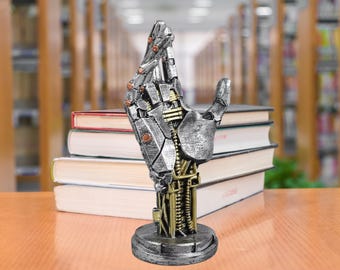 3D Robot Hand Controller Stand & Headphone Holder, Unique Desk Organizer for Headsets, Gaming Accessories and Controllers