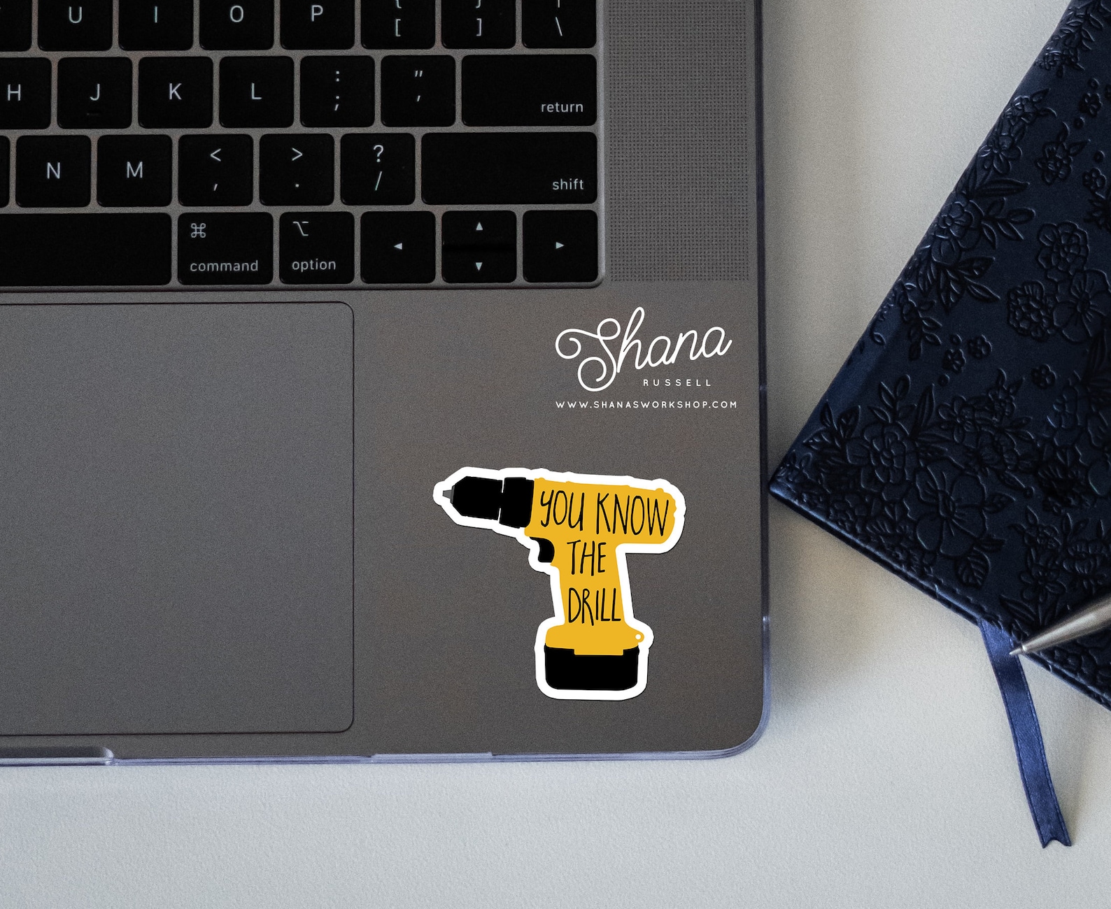 You Know the Drill Sticker Funny Tool Pun Sticker Tool Etsy