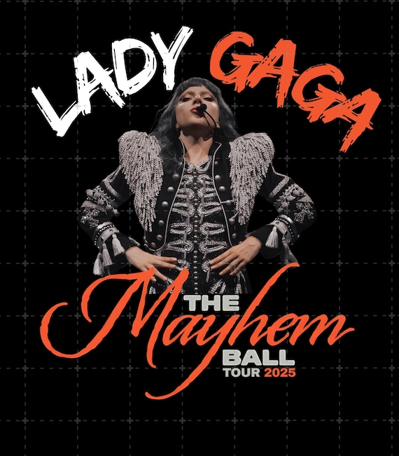 Lady Gaga Mayhem Ball PNG: T-shirt Design (digital Download) - Etsy