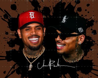 Chris Brown Breezy Bowl XX Tour 2025 PNG: T-Shirt Design (Digital Download