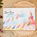Japan Travel Sketchbook - Watercolor Art Zine product logo
