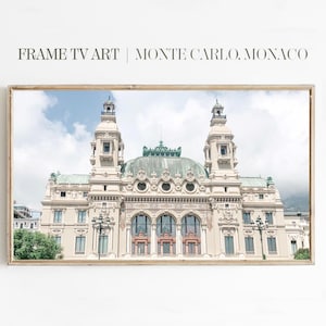Samsung Frame TV アート | Frame TV アート | 風景 | 写真 | モンテカルロ、モナコ | デジタル ダウンロード | Samsung Frame TV のアート