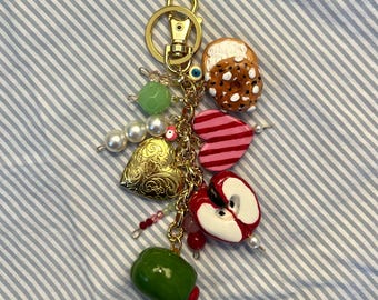 Handmade Clay Charm Keychain | Charm Keychain | Clay Charm Pendants | Bag Charm | Hand-made Clay Charms | Clay Charm | NYC Charm
