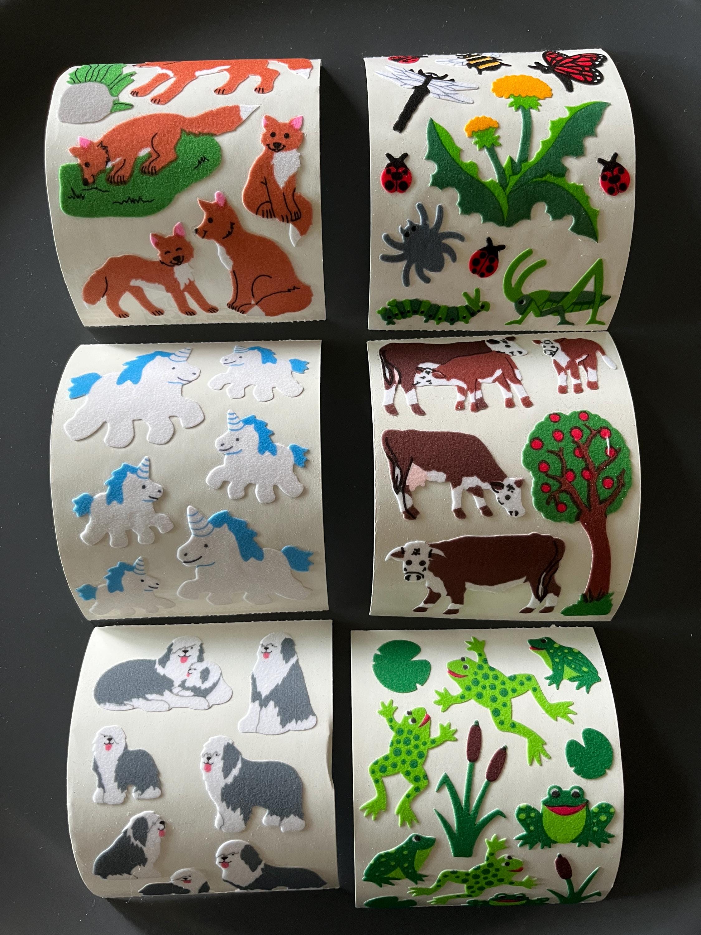 SandyLion ロールシール　ステッカー Sandylion Sticker Rolls - Etsy