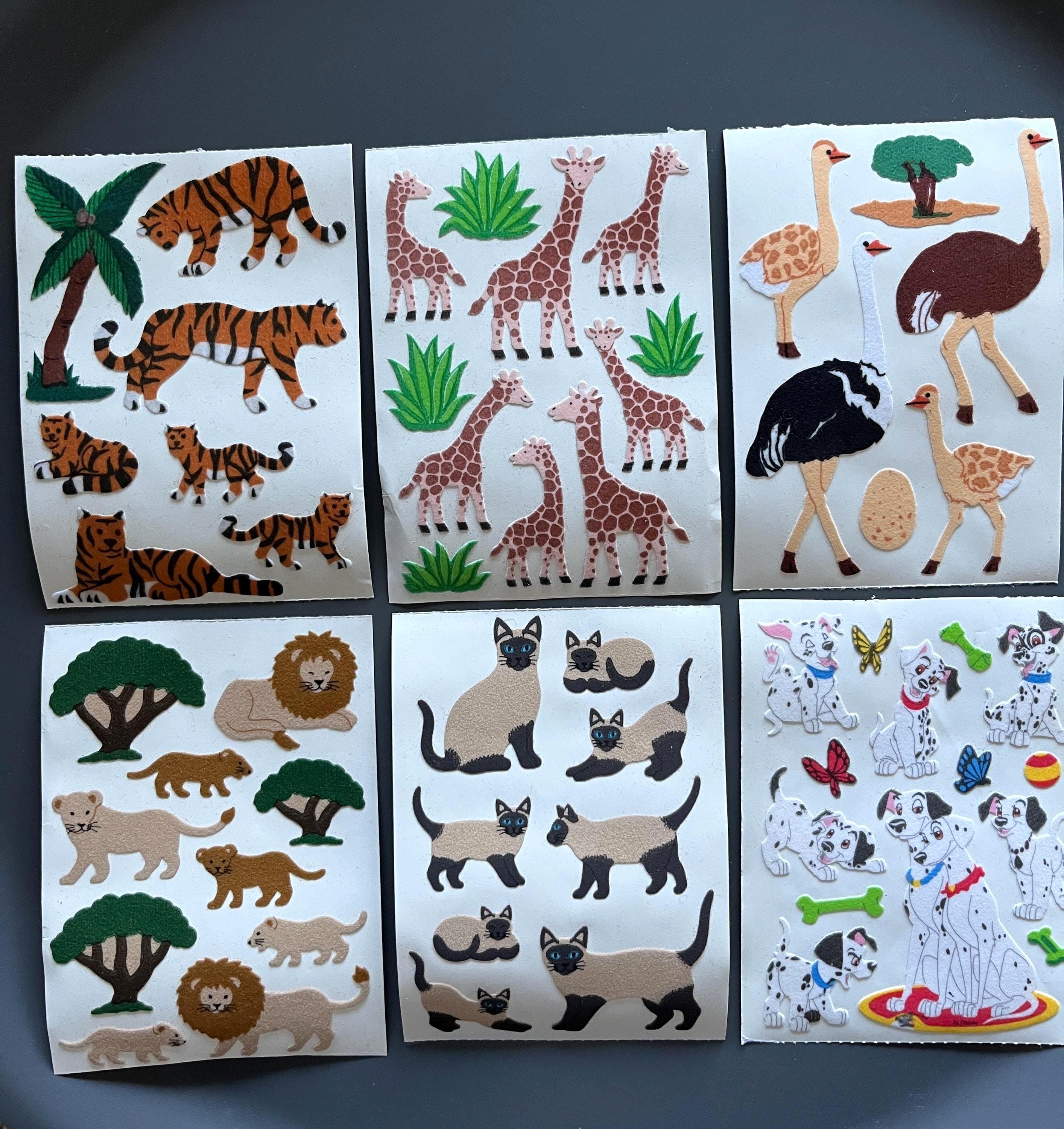 Sandylion Katzen Aufkleber-Set „Hat And Feet“ – Große Essentials-Aufkleber Für Sammelalben & Bastelprojekte