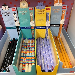 LEGAMI - Set of 16 Erasable Gel Pens with Thermosensitive Erase Ink LEGAMI - Set of 16 Erasable Gel Pens with Thermosensitive Erase Ink