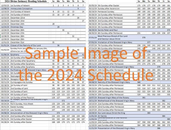 2024-2025 Divine Intimacy Concise Calendar