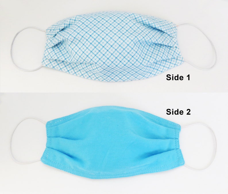 Fabric face mask washable reusable protective face coverings  image 4