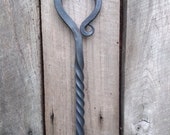 Fire Poker, hand forged with twists. 30 quot sale price on 30 quot length