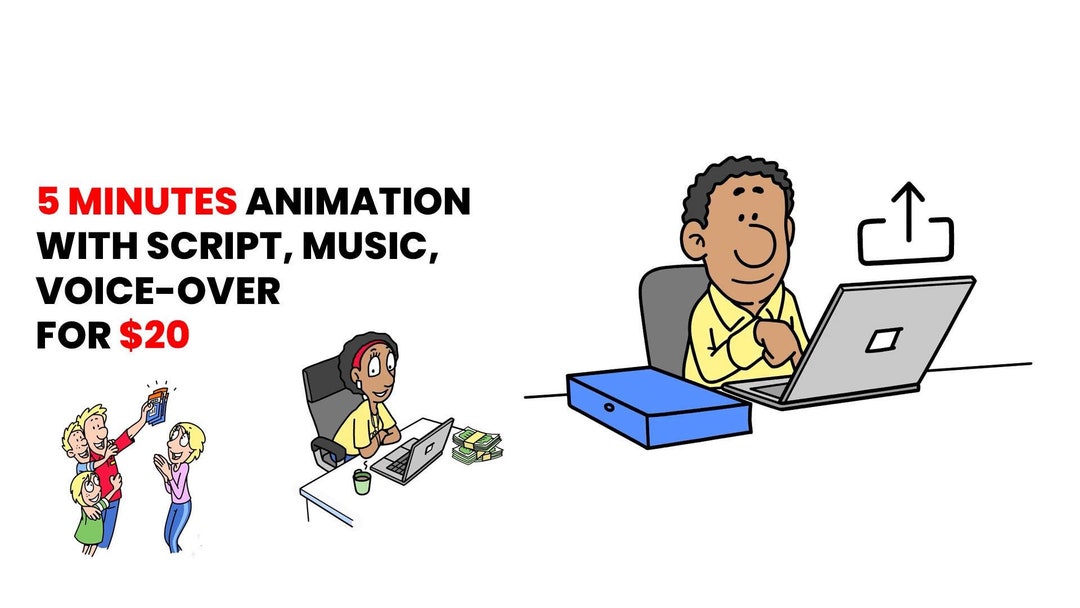 Custom Whiteboard Animation Video | Script, Voiceover & Music - Etsy