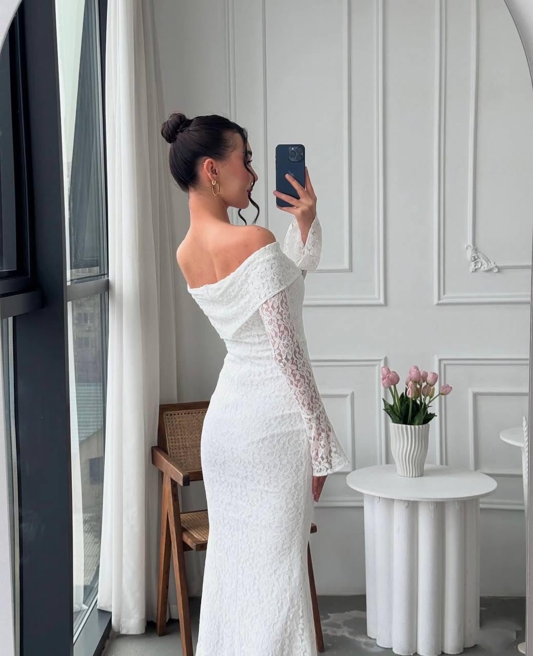 Guipure Maxi Dress - Etsy