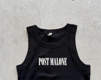 Posty Tank top Schwarzes Tank Top von Posty