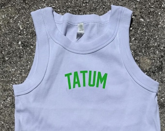 Tatum Tank Top Boston | Basketball | Liebhaberkugel | Endrunden | Frauen Tank
