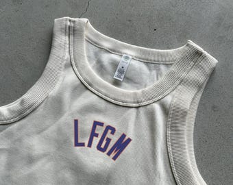 Lets Go Mets Tank top LFGM baseball