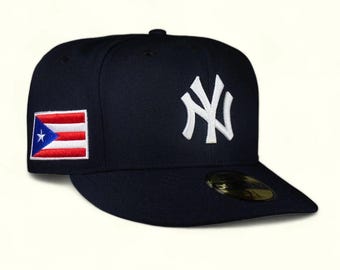 Puerto Rico Snapback NY Yankee NEw era hat flag boricua