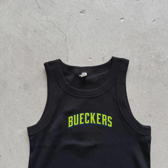 Bueckers Tank top Black Embroidered Womens Basketball WNBA