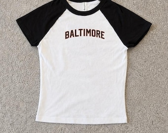 Baltimore Baby T-Shirt Frauen Baseball Geschenk niedlich