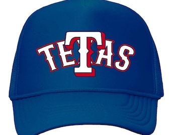 Texas rangers Tetas embroidered snapback