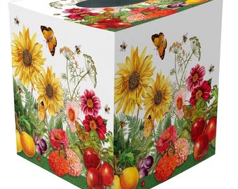 Tissue Box Cover: Late Summer Blooms To Brighten Every Room Handcrafted