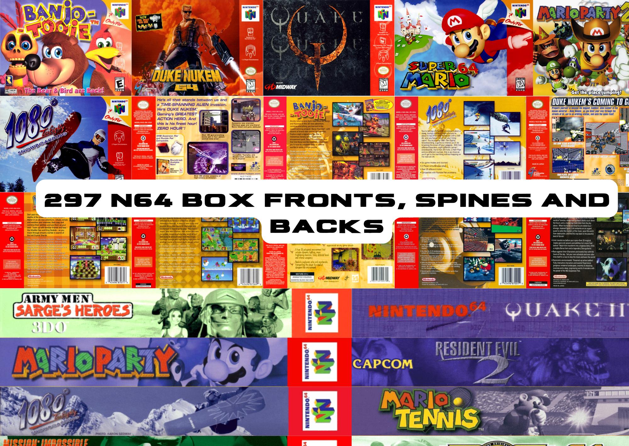 N64 Repro Box Sweden