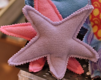 Starfish filled with organic catnip
