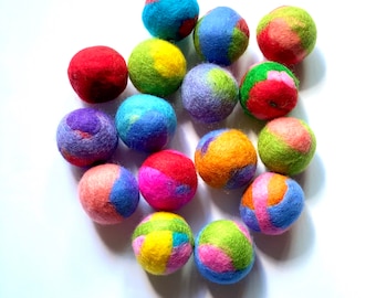 Felted Wool Jingle Ball