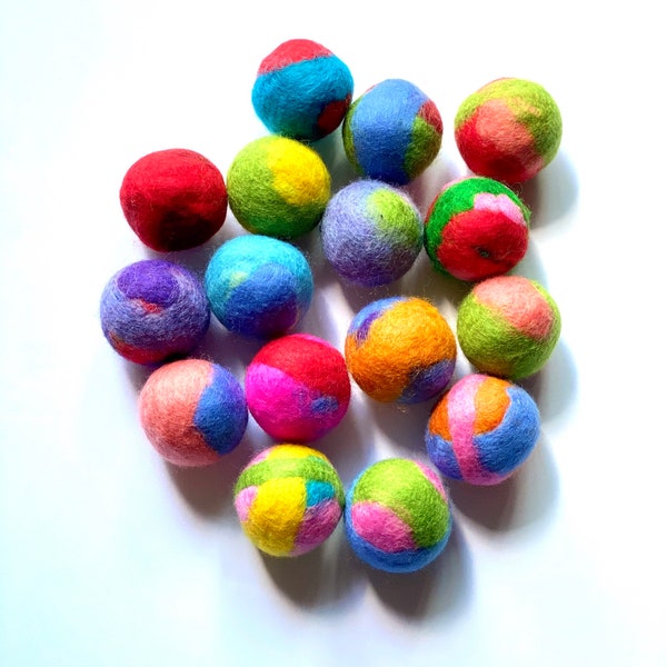 Felted Wool Jingle Ball