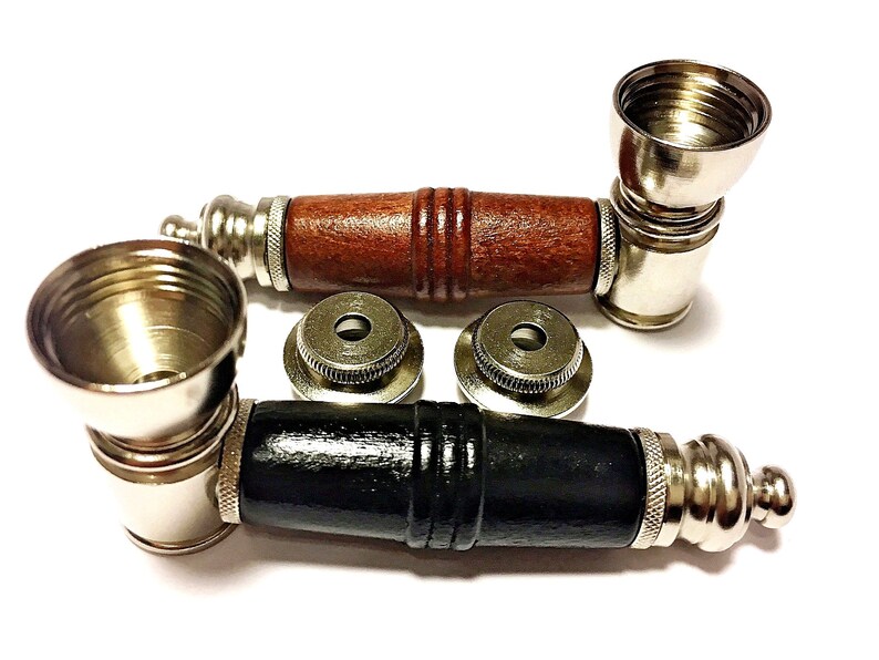 Brass Smoking PipeMetal Smoking PipeWood Smoking PipeWooden Etsy