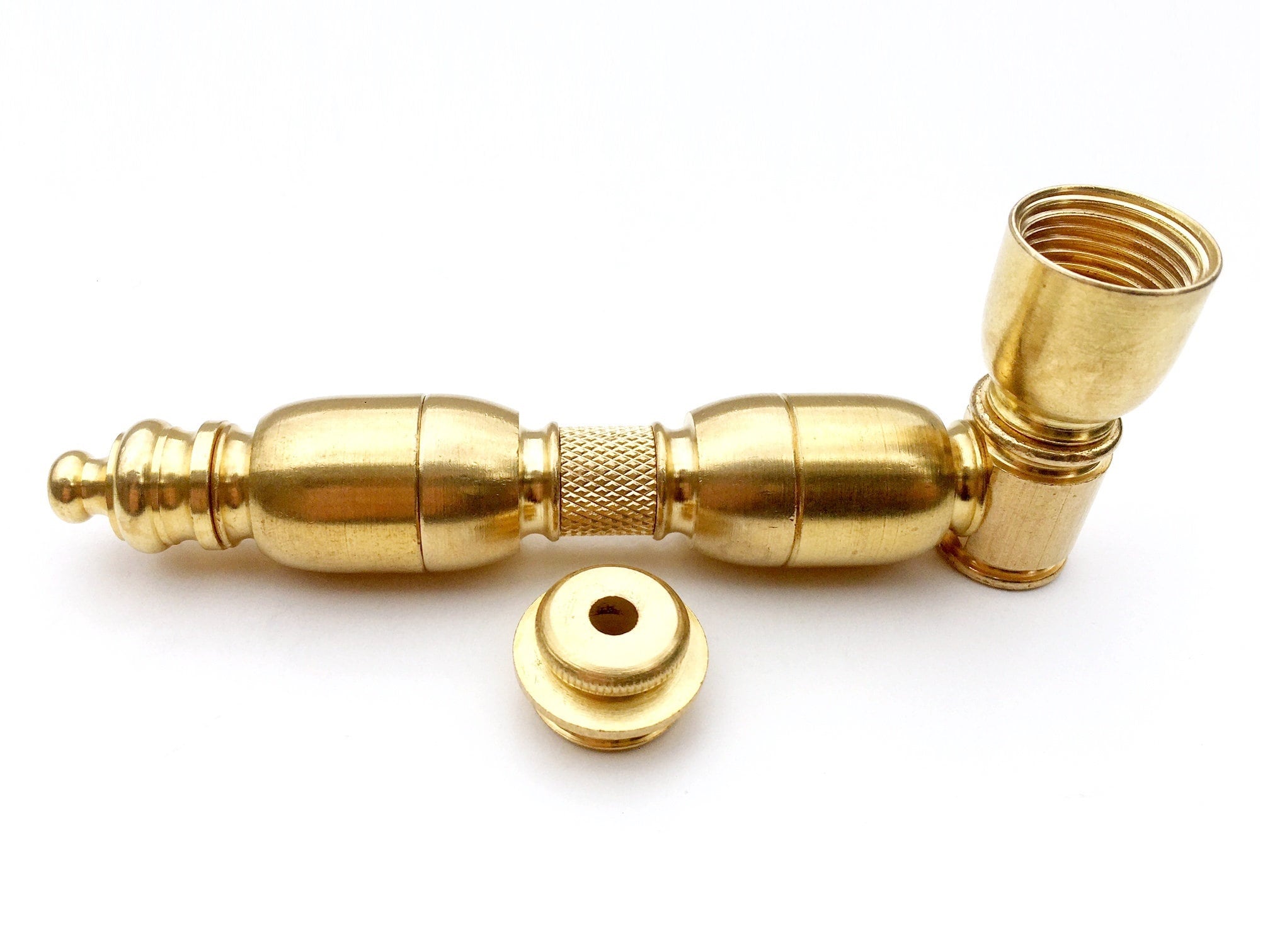 Brass Smoking PipeMetal Smoking PipePipesSmoking BowlBrass Etsy