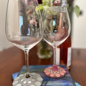 Mosaic Wine Glasses - Etsy
