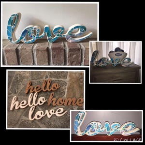 DIY Mosaic Kit, Love, Glass Mosaic Kit, Craft Kit, Mosaic Stained glass kit, DIY for Adults