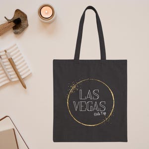 Las Vegas Adventure Cotton Canvas Tote Bag, Vegas Girls Trip Bag, Las Vegas Girls Trip, Girls Trip 2025, Girls Trip Gift, Sisters Trip 2025